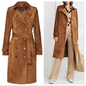 burberry suede coat